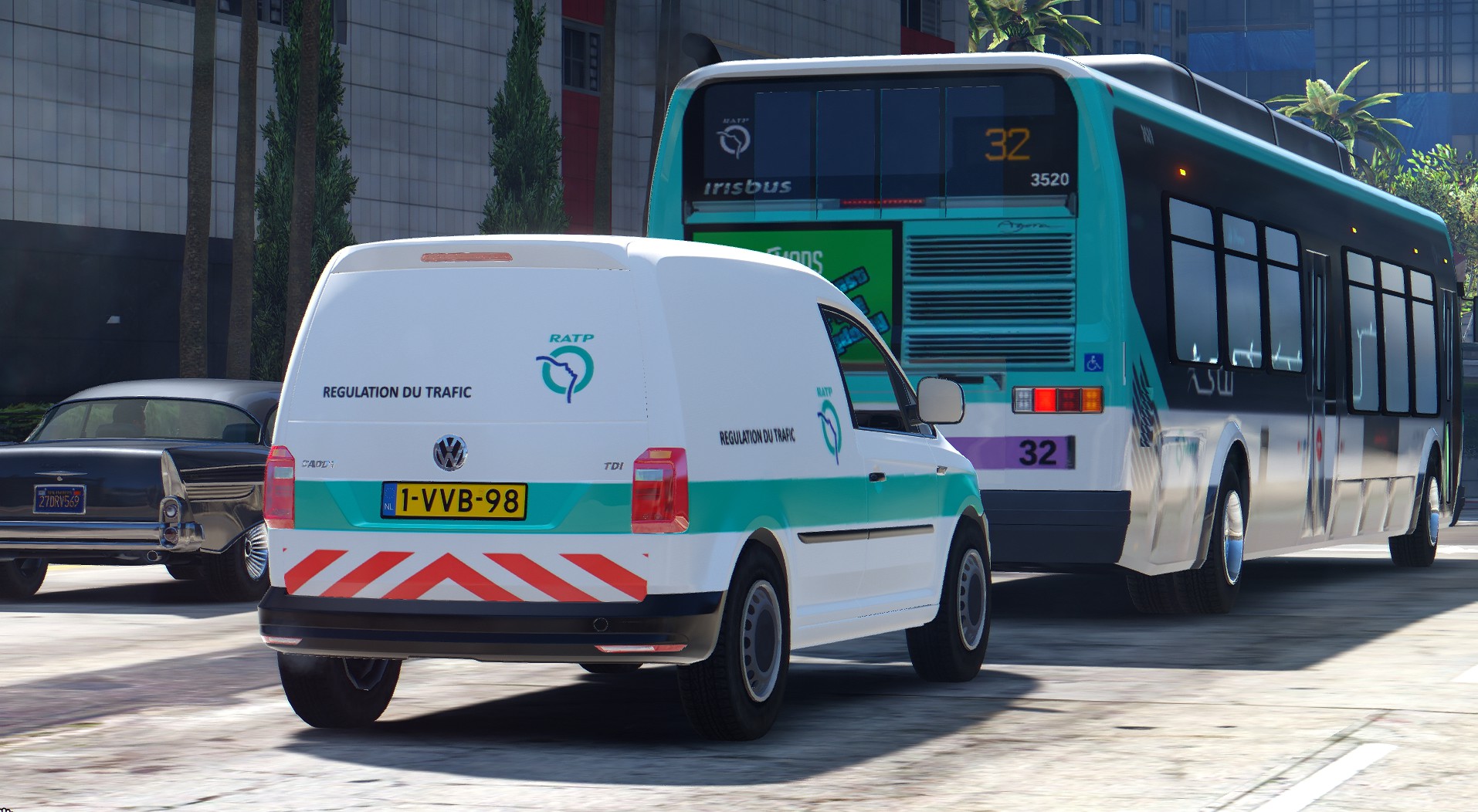 Véhicule régulation du Trafic RATP - Urgences Mods