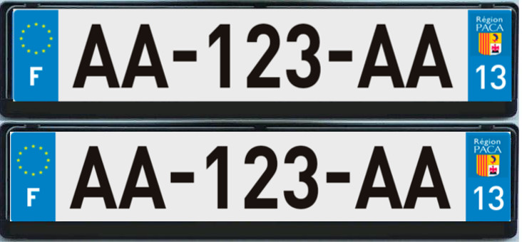 Que Signifie Les Plaque D Immatriculation Rouge Plaque d'immatriculation FR - Urgences Mods