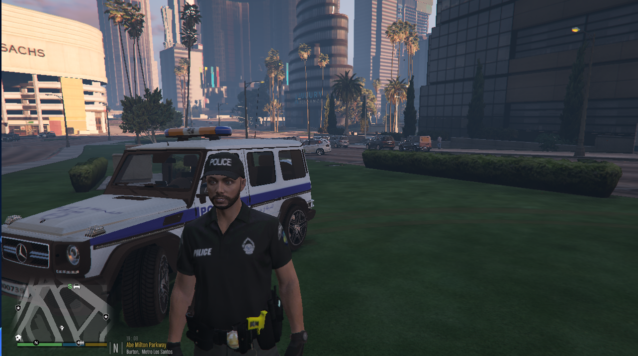 t-shirt police algerien - Urgences Mods